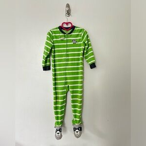 Carters Fleece footie pajamas boys or girls size 3
